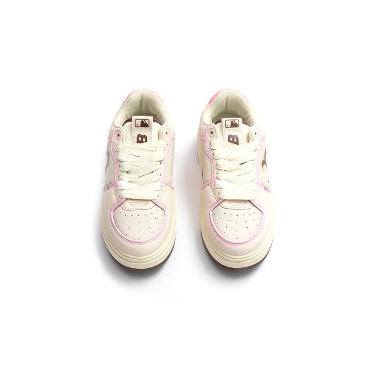 MLB Chunky Liner Low Top Skateboard Shoes Unisex Pink 3ASXCA12N-43BGS(Team15-)