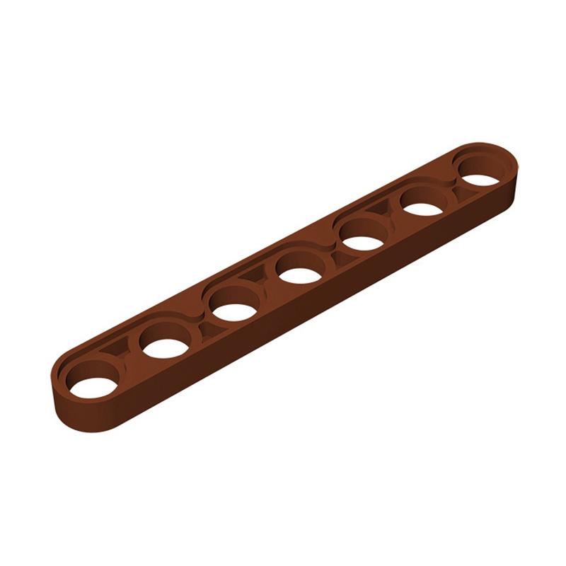 Non-Toxic Moc 10Pcs 32065 Liftarm Building Blocks Kit High-Tech Thin 1X7 Axle Holes Brick Particle Educational Idea Toys Children Gifts