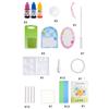 1 Set DIY Watercolor Flower Art Kit Handcrafted Coloring Paper Flower Kit Educational Kids Florist DIY Colorful Flower Bouquet Projects Crafts Set