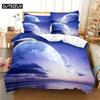 Starry Night Bedding Set For Bedroom Soft Modern Bedspreads Comefortable Kids Duvet Cover Quilt Cover And Pillowcase