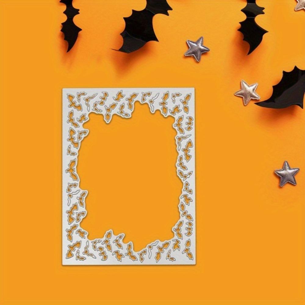Metal Cutting Dies for Scrapbooking DIY Halloween Decoration with Cartoon Bat Shape