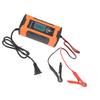12V 24V Intelligent Pulse Repair Charger with LCD Display Car VRLA Battery Charger for Lawn Mower Motorcycle
