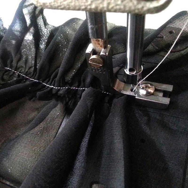 Industrial Sewing Machine Shirring Presser Foot P950 For Needle Lockstitch