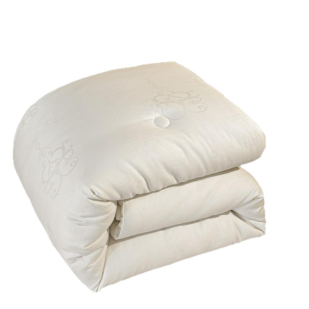 Jakarlı Soya Lifi Kalınlaştırılmıştır, Her Mevsime Uygundur (İlkbahar, Yaz, Sonbahar, Kış) Yatak Takımı için.