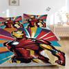 Iron Man Heroic Armor Print 3Pcs Bedding Setduvet Cover With 2 Bedropillowcase Home Birthday Gift
