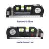 High-Precision Multifunction Laser Level with Infrared Cross-Line and Tape Measure