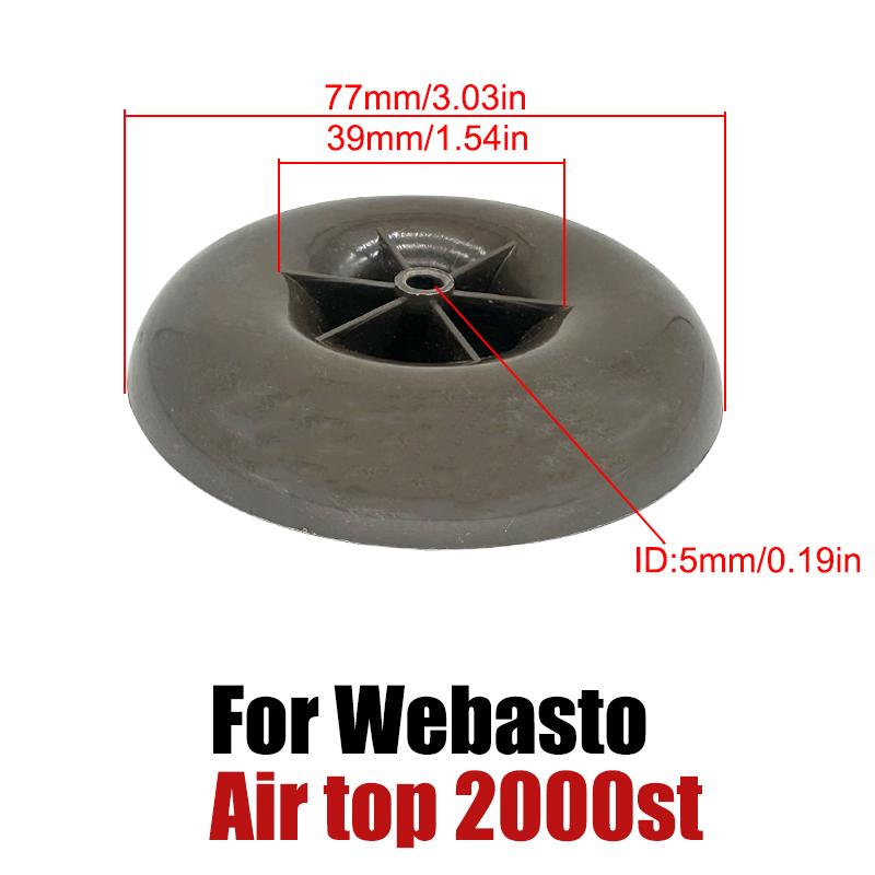 2x Moteur de Ventilateur de Chauffage à Air Diesel pour Voiture 2KW 5KW Roue à Ailettes Pour Eberspacher Airtronic D2 D4 D4S Pour Webasto Air Top 2000ST