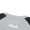 New FILA T Shirt Men's Marble Asphalt Gray Green F11M519101FLG
