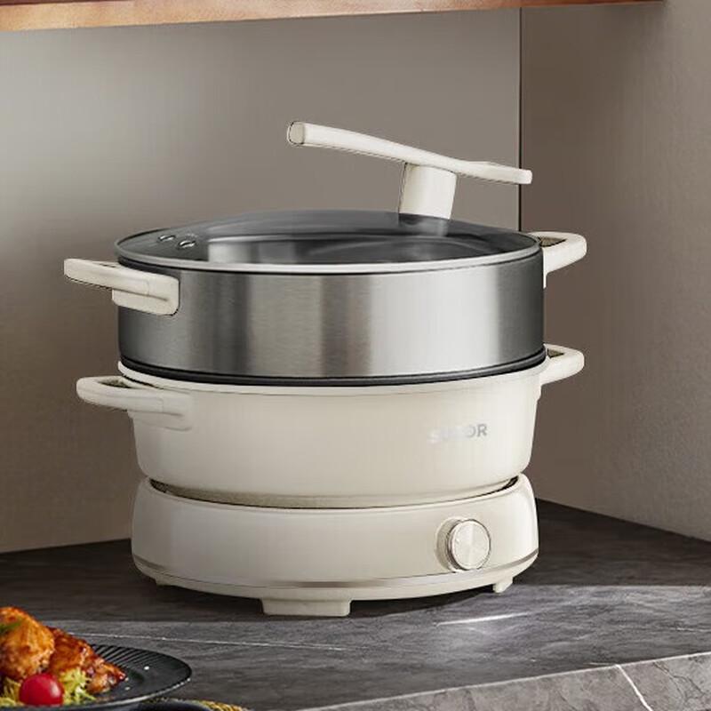 SUPOR Multi-function Electric Hotpot & Griddle CN plug (adapter included)