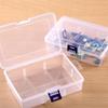1 Stück Transparente Kunststoff-Aufbewahrungsboxen Für Schmuck, Hardware, Zubehör, Kleine Gegenstände, DIY-Bastelarbeiten, Kosmetik-Halter, Etui, Behälter