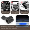 1 PC Car Rear Bumper Protector Anti-Scratch Abrasion Rubber Protection Strip for Trunk Door Entry Sill Guard For Bumper Protect Interior Mirrors 6