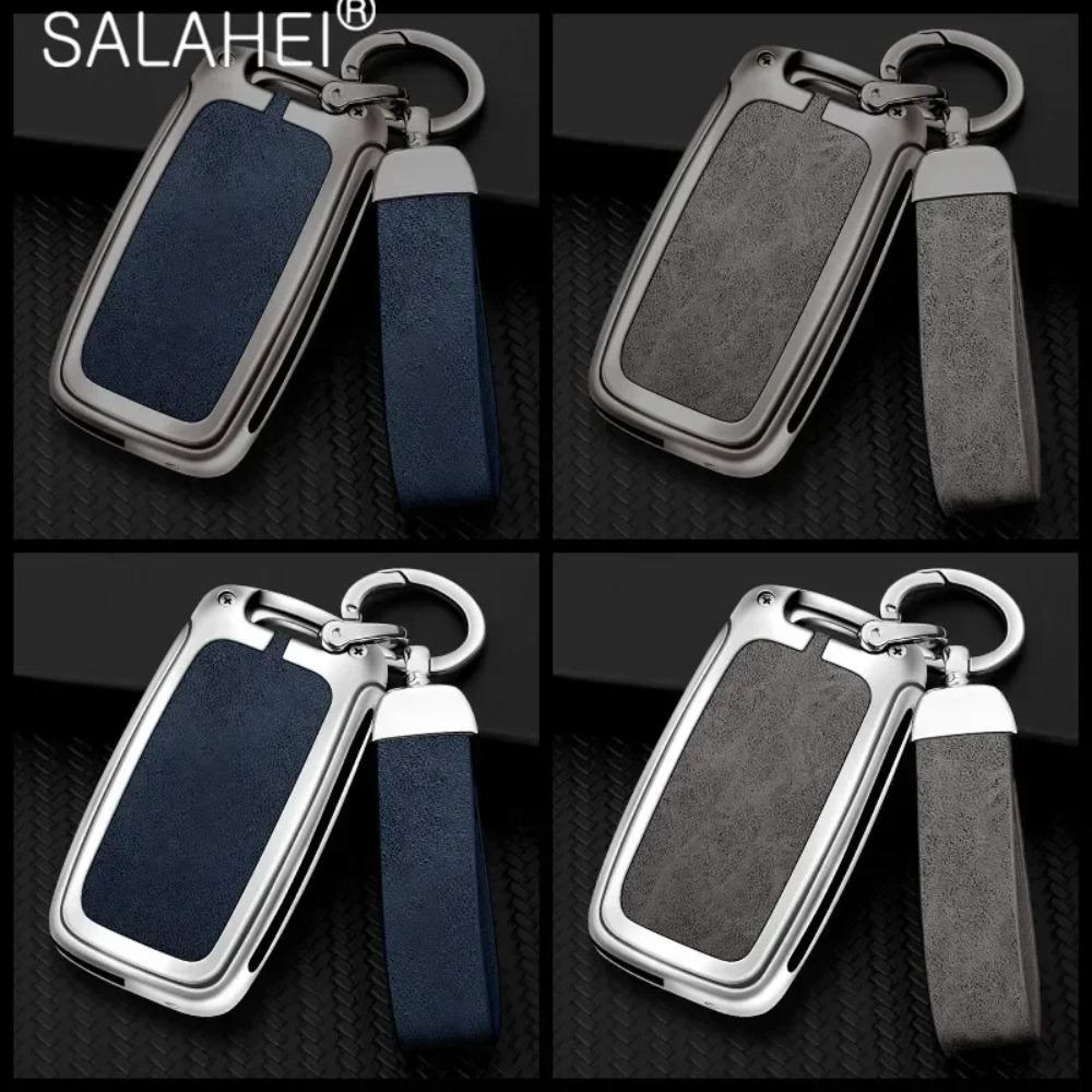 Liga de zinco capa chave do carro caso titular escudo para vw volkswagen polo tiguan passat b5 b6 b7 golf 4 5 6 mk6 jetta lavida acessórios