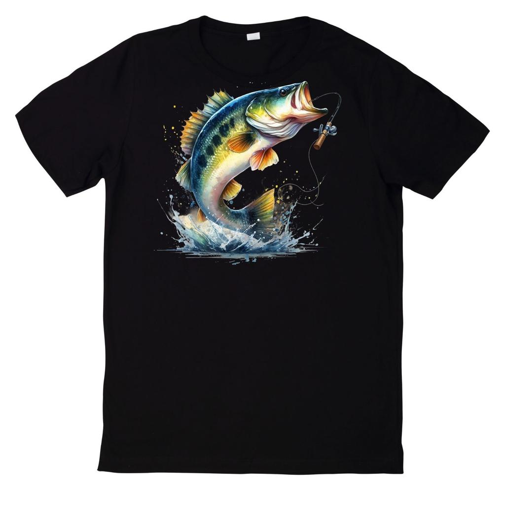 T-Shirt Lustiges Angler Fisch MotivWird in neuem Fenster oder Tab geöffnet