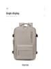 Men's Lightweight Travel Backpack - Large Capacity for Business, Short Trips, and School