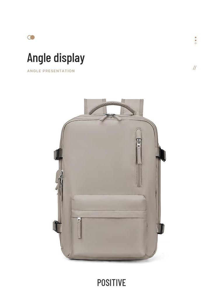 Men's Lightweight Travel Backpack - Large Capacity for Business, Short Trips, and School