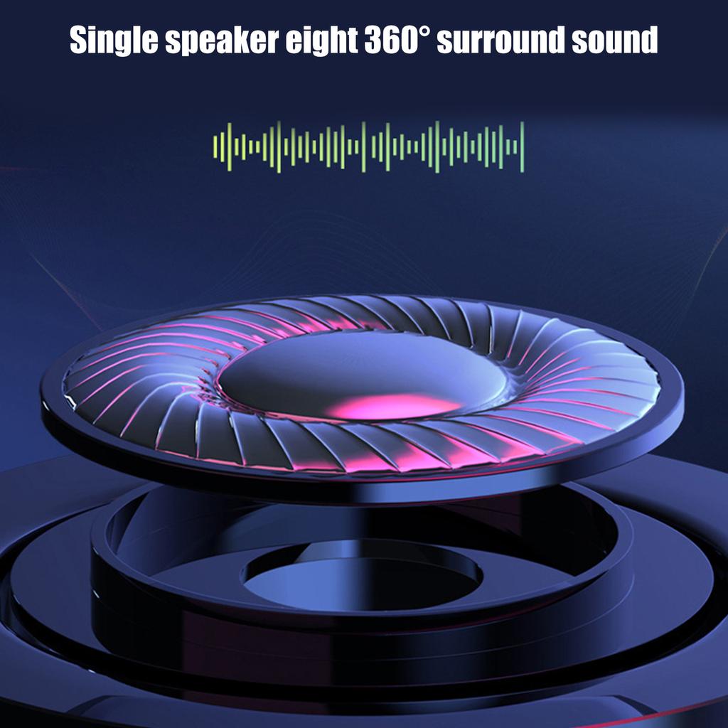 Portable Mini Speaker Sound Box Type C 3.5mm Plug Mobile Phone Amplifier External Wireless Speaker for Smartphone Tablet