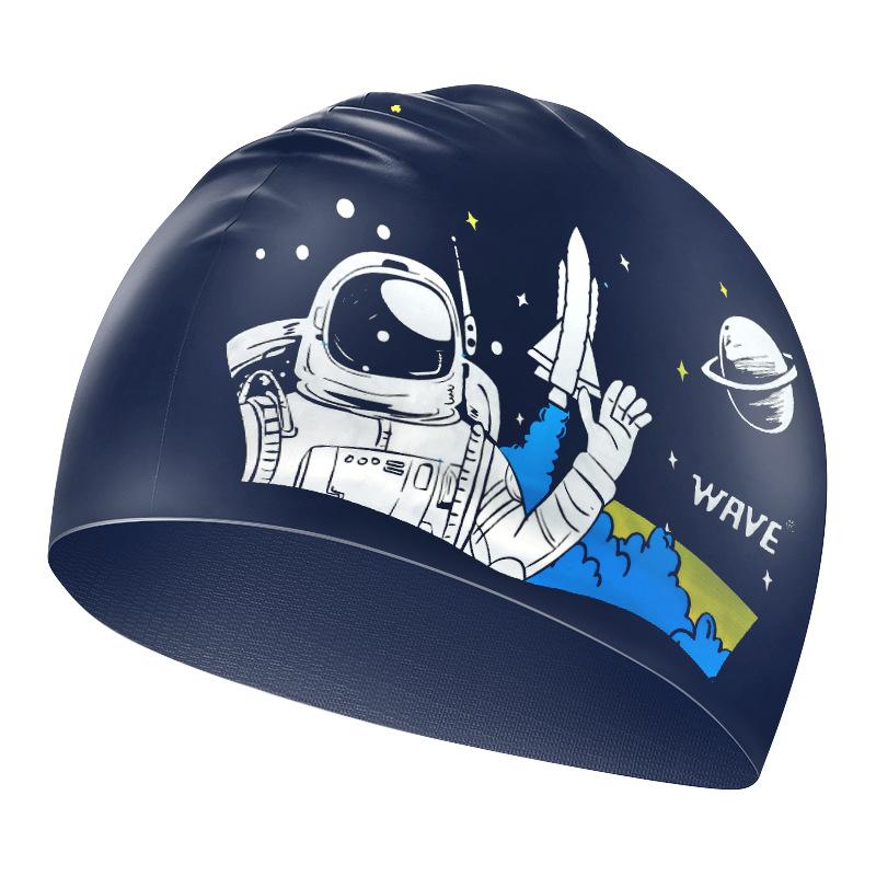 

BEPAN Swimming Caps Elastic Professional Silica Gel Waterproof Ear Protection Adult Men Women Long Hair Hat Cover Ear Bone Pool бордовий