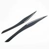 2Pcs Headlight Eyelid Cover For BMW E90 E91 328i 335i 09~12 Carbon Fiber Head Light Eyelid Eyebrow Cap Ultra-light