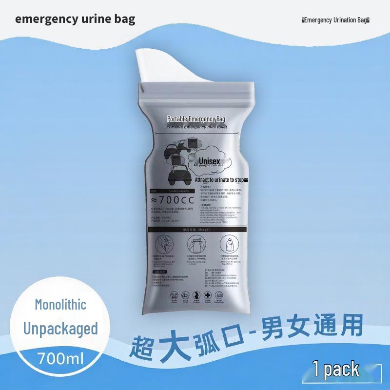 Portable Disposable Paper Urinal for Travel and Emergency Use – Anti-Exposure, Anti-Odor. SAP Granules