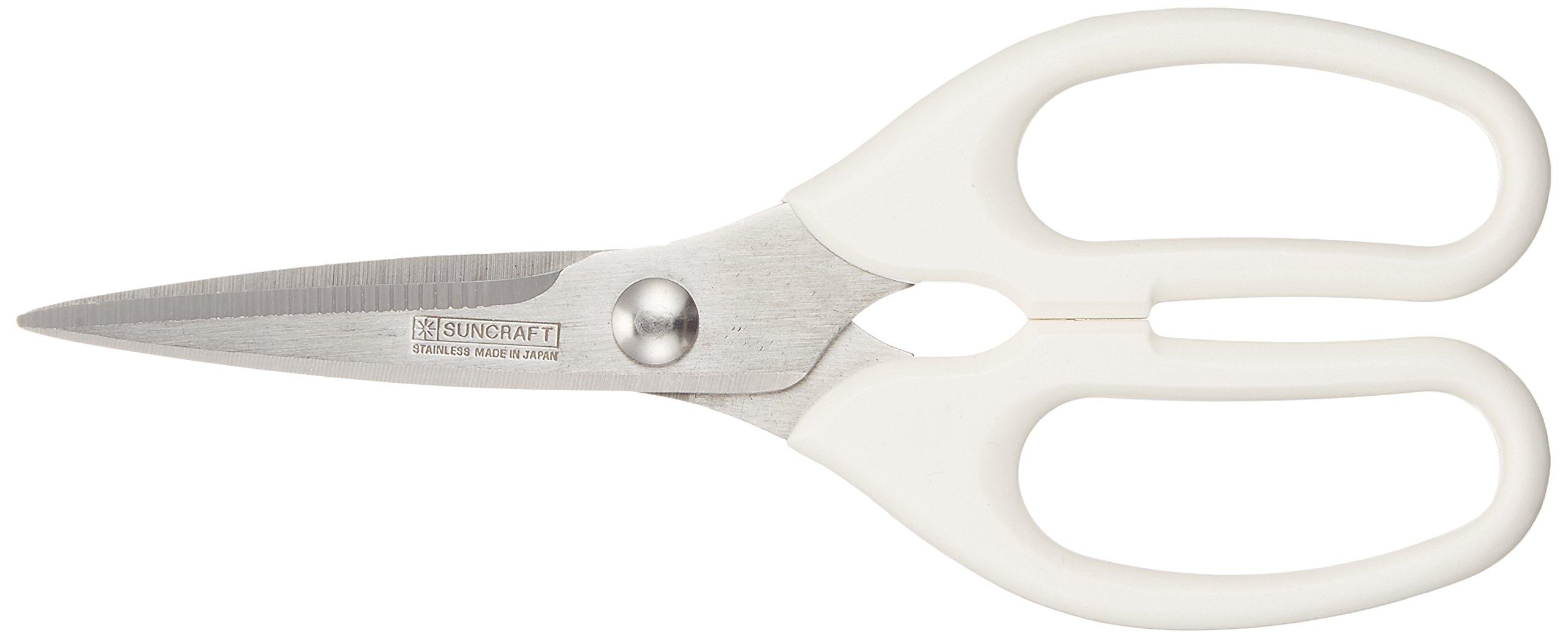

Кухонные ножницы Sancraft с чехлом Сделано в Японии Кухонная утварь для детей Кухня Уход за детьми DI-56 белый