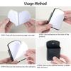 Pack of 6 ABS Plastic Wall Mounted Storage Boxes for Remotes Keys Multipurpose Use Various Locations