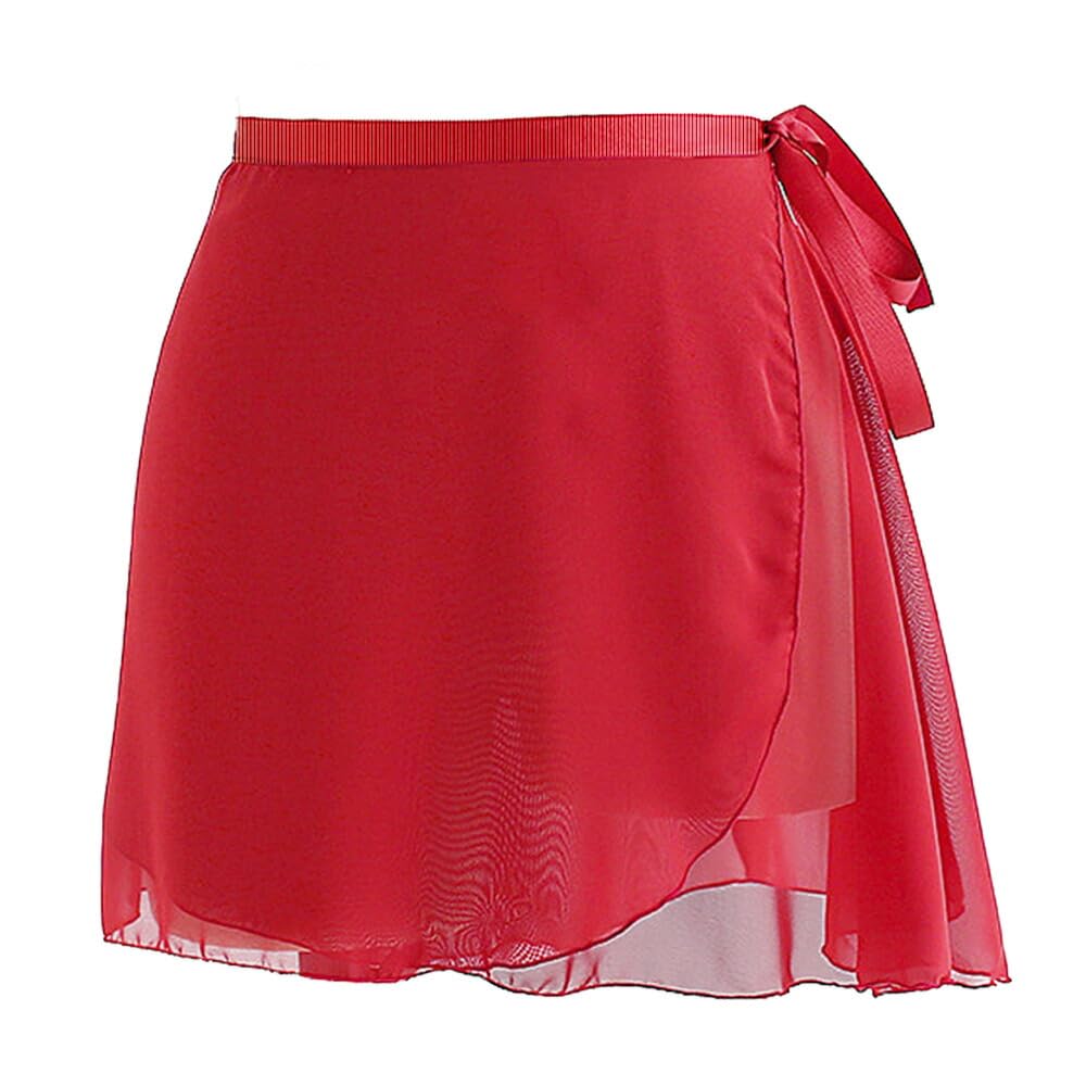

Ballet Wrap Short 35cm Ribbon Solid Free Red [Karly Shop] Skirt, Length, Chiffon, Length, String, Sheer, Color, Leotard, Dance, va8,