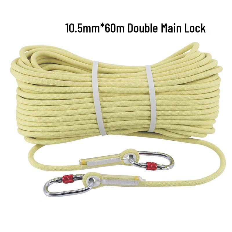 OLOMM Nylon Core Static Climbing Rope 10.5mm x 60m