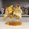 22cm Yu-gi-oh! Anime Figure The Winged Dragon Of Ra Figures Monsters Legion Figurine With Light Statue Model Doll Collection Toy