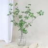 Artificial Green Plants Realistic UV Resistant Chinese Style Faux Greenery Home Office Indoor Outdoor Vase Decorative Fake Leaves Plants