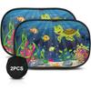 Universal Undersea World Car Sunshade Side Window Windscreen Sun Visor Uv Blocker Adsorption Sunshade Cover For Children Adults