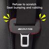 1pc Car Seatbelt Buckle Protector Seat Base Cover Mat Accessories For Mercedes Benz AMG W211 W203 W204 C260 E300L A200L GLA/S/E
