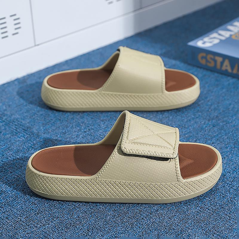 Outdoor Beach Garden Shoes Summer Home Indoor Bathroom EVA Foam Slippers Soft Soled Home Men Slippers Sandalias Planas