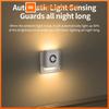Motion Sensor LED Night Light 220VAC EU Plug Wall Lamp Warm White Ambient Lights for Bedroom Bathroom Hallway Staircase Corridor