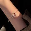 Flash Diamond Ring Bracelet, Simple Design, Temperament, Niche Female Summer Trend Students
