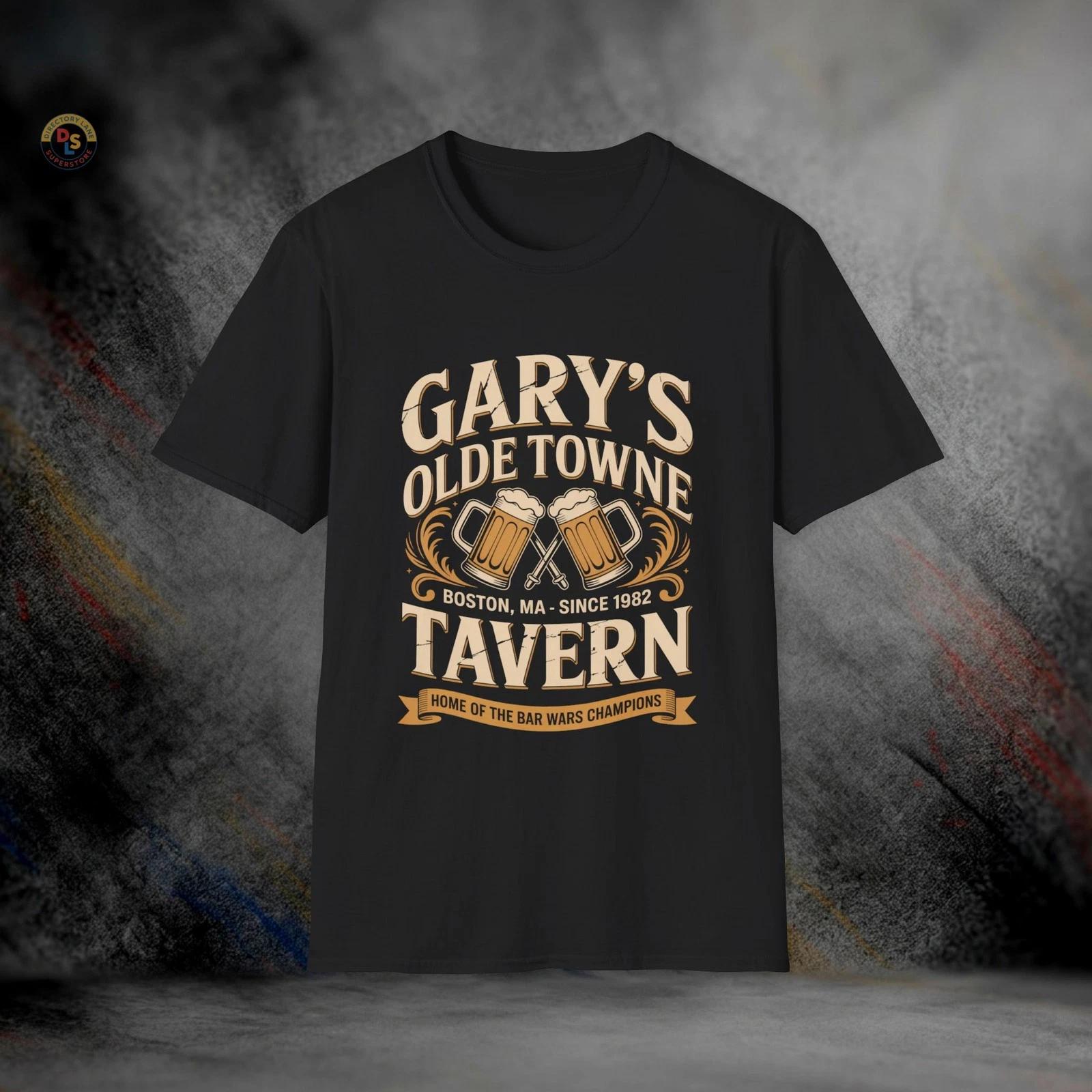 Gary s Old Towne Tavern Boston Cheers T-Shirt | Softstyle Tee XXXXL