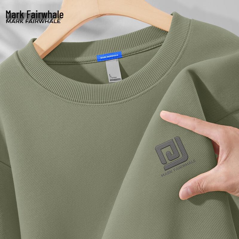 Mark Fairwhale Men's 2025 Spring/Autumn Round Neck Loose-Fit Sweatshirt