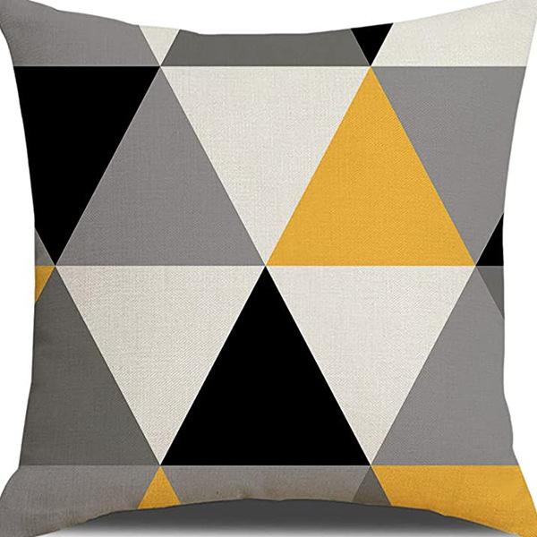 Popular Simple Abstract Geometric Pillow Case Nordic Morandi Home Sofa Car Cushion Cover