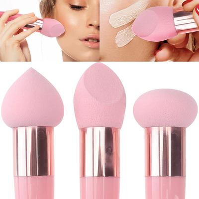 3 τεμάχια/Σετ Makeup Foundation Blending Cosmetic Puff Powder Women Face BB Cream Concealer Make Up Brush Applicator Beauty Tools