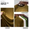 White Top Modal Cotton Crew Neck Bottoming Shirt Summer and Autumn New Long-sleeved T-shirt Imitation Cashmere