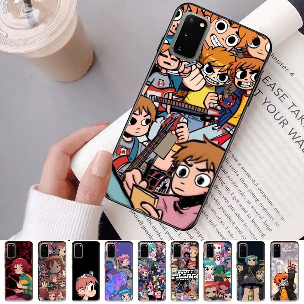 Scott Pilgrim Cartoon Phone Case For Samsung S 9 10 20 21 22 23 30 23plus Lite Ultra FE S10lite Fundas