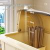 Kitchen Dish and Utensil Storage Box with Lid