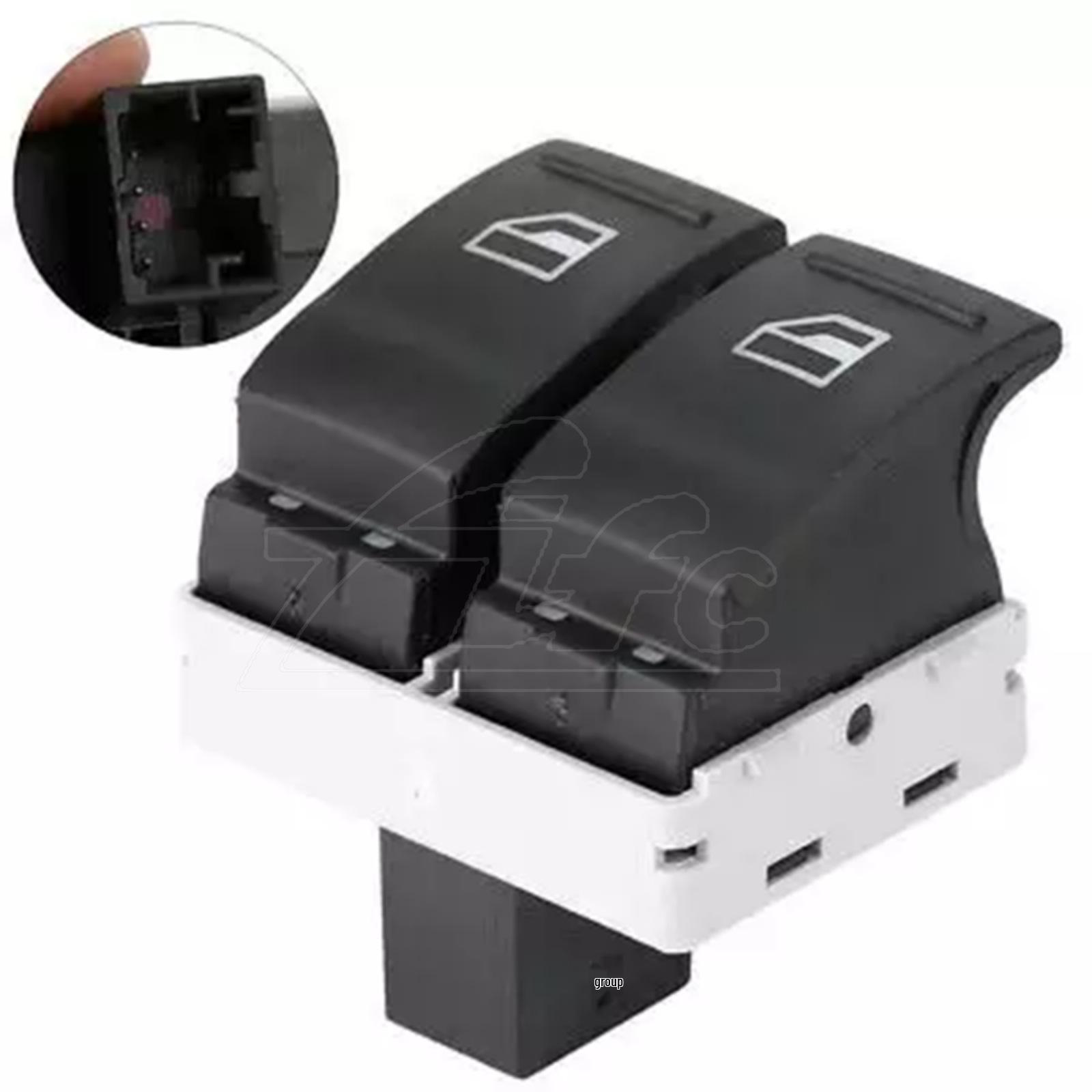 Electric Window Switch 7E0959855A for 2003-2014 Volkswagen Models чёрный
