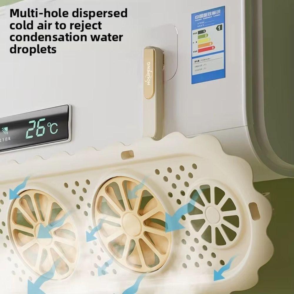 Reusable Air Conditioner Wind Deflector Adjustable Air Outlet Cover Air Flow Guide  Bedroom Cooling