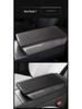 Tesla Model 3/Y Carbon Fiber Armrest Box Cover & Air Vent Protector.
