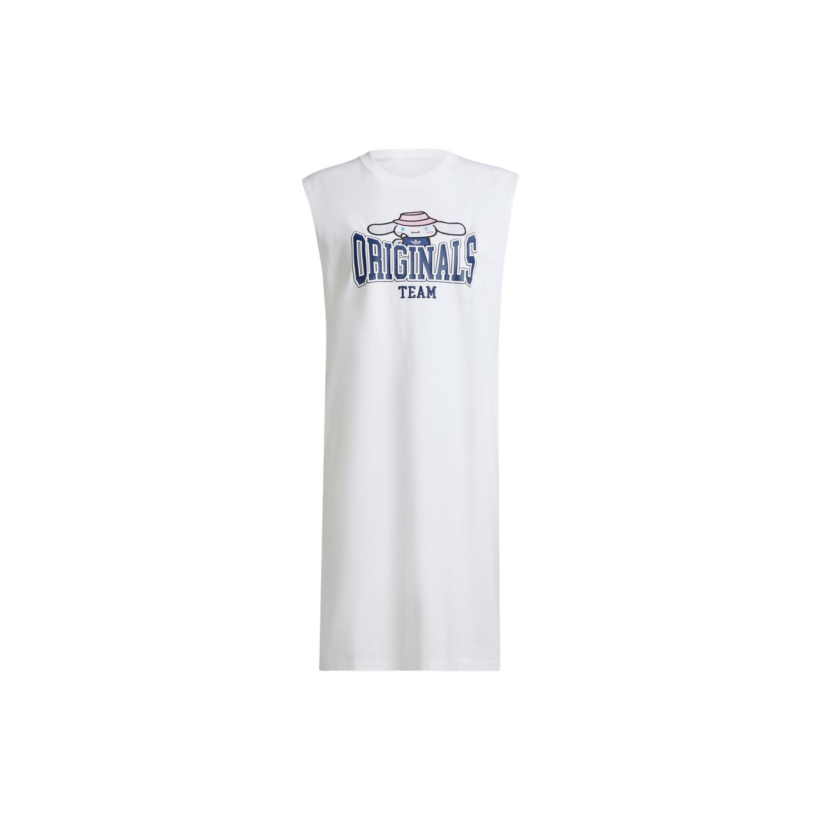 (WMNS) adidas Originals x Hello Kitty Cinnamoroll Graphic Tank Dress Asia Sizing  White  Women s JG8055 S