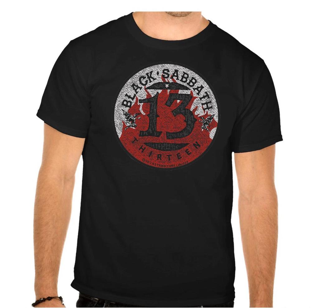 Black SABBATH 13 THIRTEEN Rock Band Rock Music Legends Black T-shirt -916-