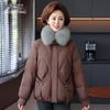 Xuezf Women's Winter Fox Fur Collar Down Jacket
