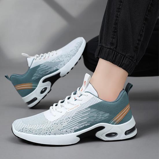Spring and Autumn Men's Shoes Sports Shoes Spring Air Cushion Shoes Mesh Breathable Casual Running Shoes