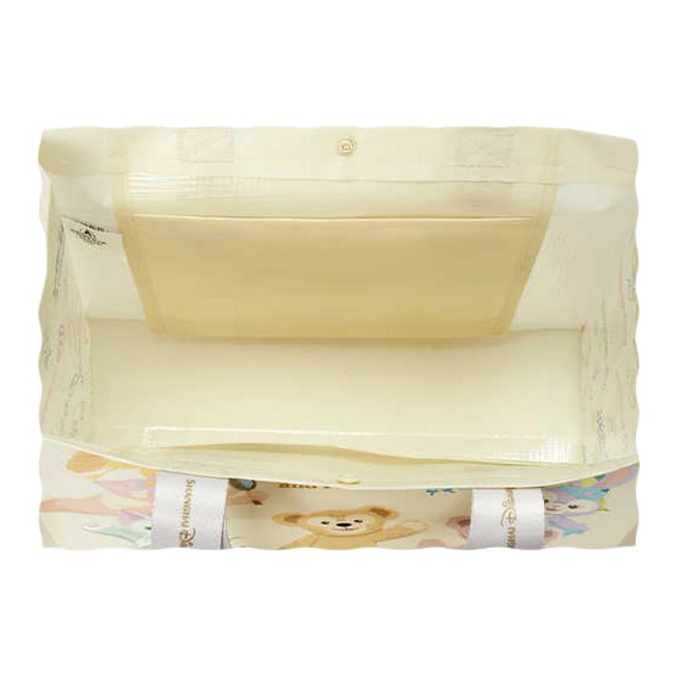 New Disney PE Tote Bag, Shopping Bag, Shoulder Bag, Handbag Trumpets Unisex Beige 400060433266