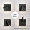 Modern Nordic LED Rotatable Wall Light for Bedroom, Living Room & Hotel